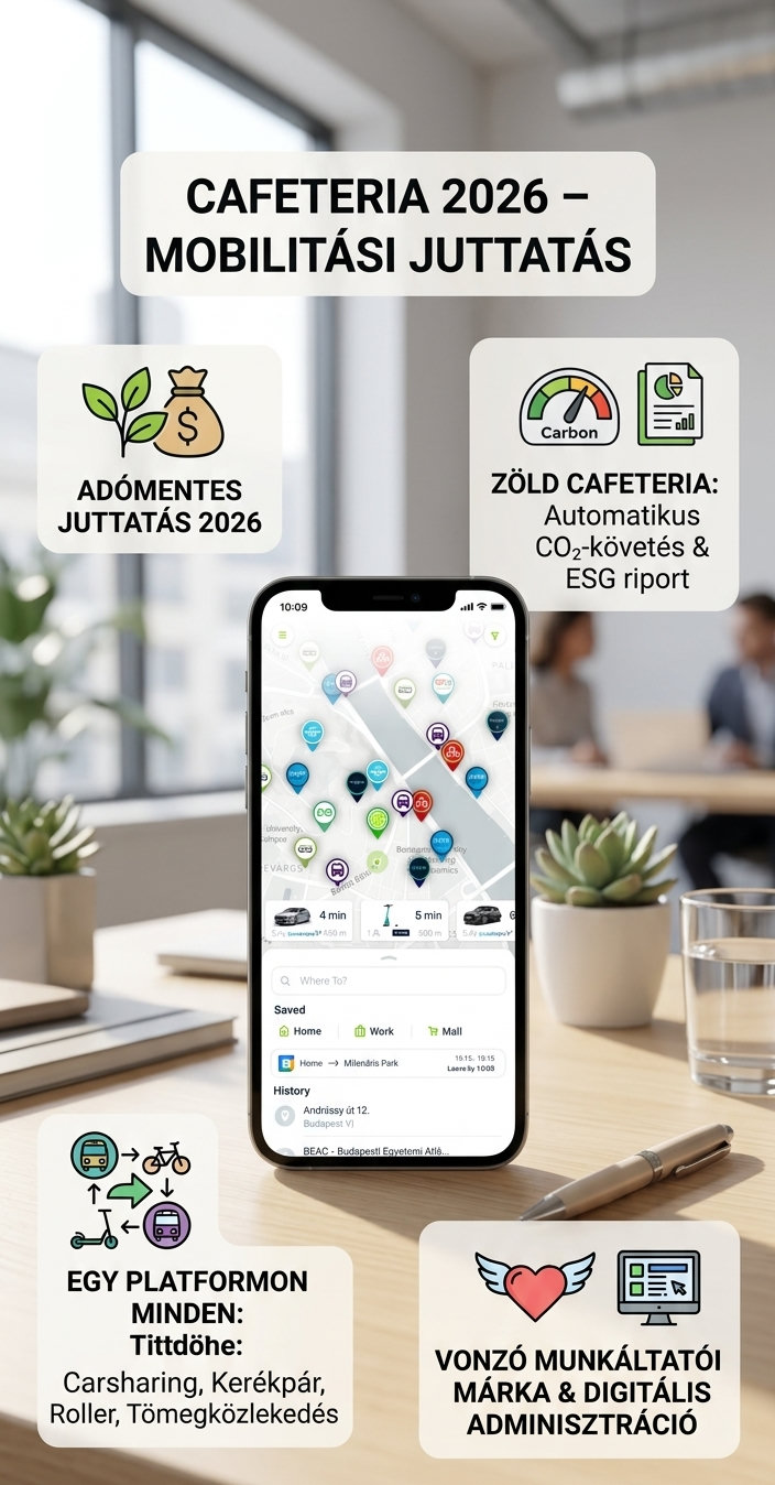 Cafeteria 2026 – Why Mobility Benefits Are the Smartest Choice