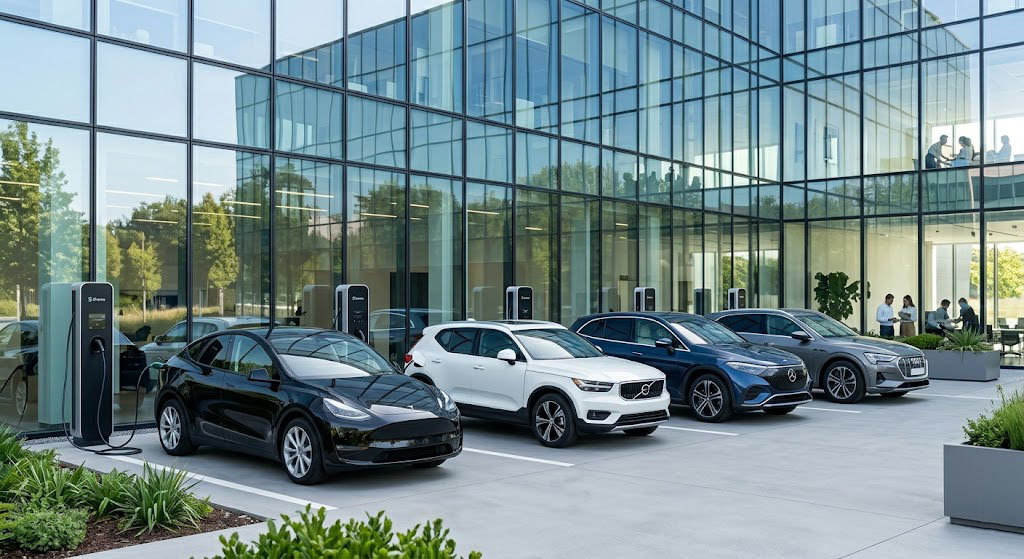 Corporate EV Charging: Home, Office, and Public Solutions